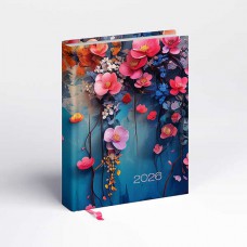 Kalendárium hölgyeknek (Librobello) élfestéssel, floral